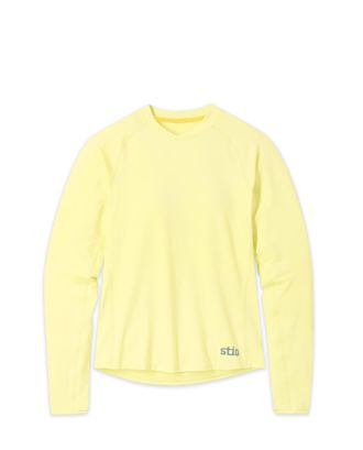 Stio | Womens Hylas Crew Long Sleeve Top, Size Extra Small in Luminous