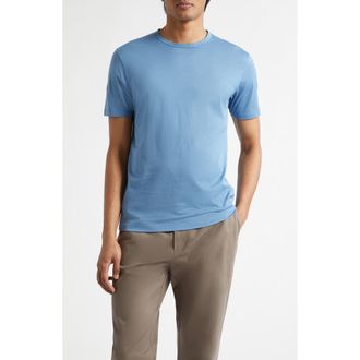 Sunspel Cotton Crewneck T-Shirt in Airforce Blue26 at Nordstrom, Size X-Large