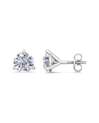 SuperJeweler Superjeweler 14K 1.00 Ct. Tw. Lab-Grown Diamond Earrings