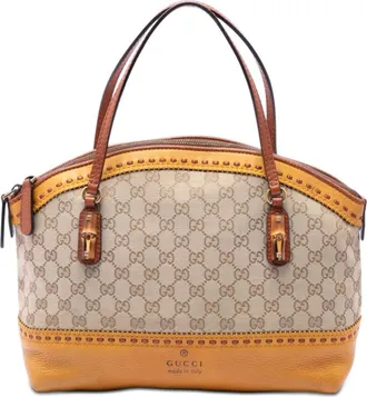 Gucci Pre-owned Gucci GG Canvas Laidback Crafty Handbag Ladies A0EXVL83NGY0HTZX