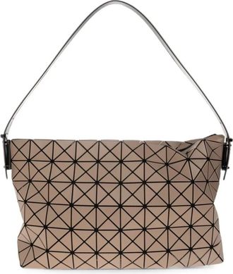 Issey Miyake Musette Grote Schoudertas - Dames - Tassen - Beige - Maat: ONE Size Leer
