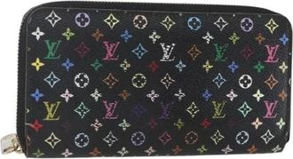 Louis Vuitton Pre-owned Canvas Portemonnee - Dames - Vintage Accessoires - Zwart - ONE Size - Vintage