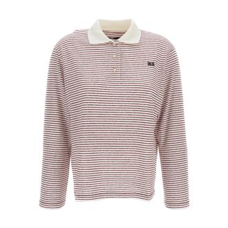 Wales Bonner Wales Bonner, Tops, Dames, Veelkleurig, XS, Katoen, Lange Mouwen Polo