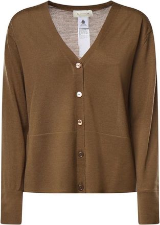 Max Mara Cardigans - Dames - Vesten - Bruin - L - Truien & Vesten