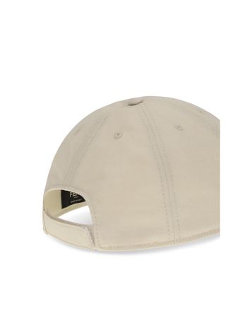 Fendi Mens Baseball Cap White Cotton Hat