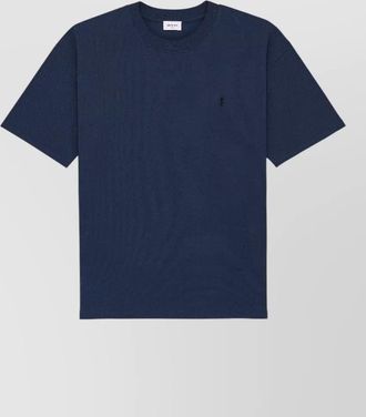 Saint Laurent cassandre piqu&eacute; oversized t shirt crewneck