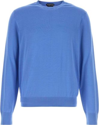 Tom Ford Cerulean Silk Sweater