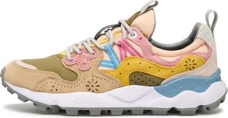 Flower Mountain Suede and technical fabric sneakers Yamano 3 Woman - Dames - Sneakers - Veelkleurig - 37 EU - Schoenen