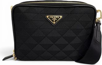 Prada Black Leather Shoulder Bag (Pre-Owned)