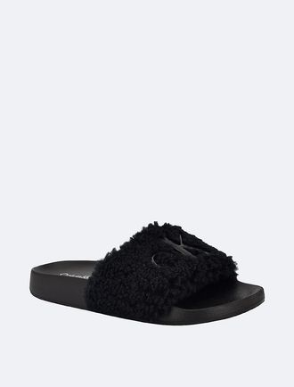 Calvin Klein Womens Womens Amaya Sandal - Black - 10