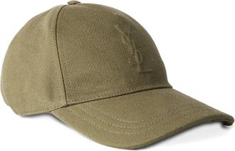 Saint Laurent Cassandre Cotton Baseball Cap