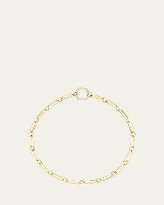 Harwell Godfrey 18K Yellow Gold Major Knife Edge Link Foundation Chain Necklace, 18L