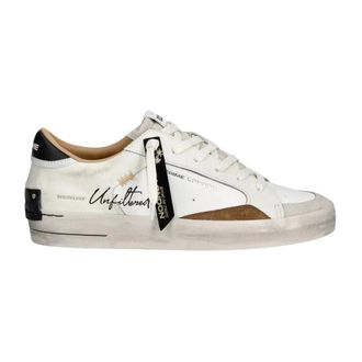 Crime London SK8 Deluxe - - Shoes - Uomo - Bianco - 42 EU