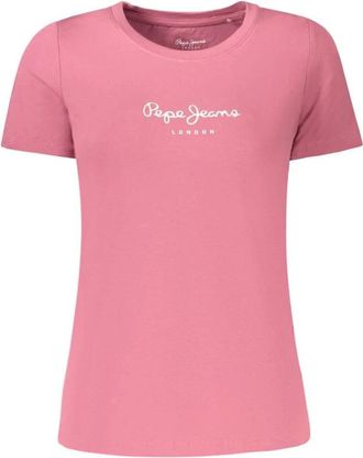 Pepe Jeans London Mujer, Camisetas, Rosa, Talla: L