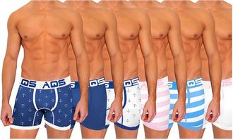 AQS Dnu Aqs Pack Of 6 Short Cut Sport Briefs