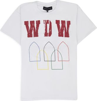 Who Decides War by Ev Bravado White Training T-Shirt Cloud