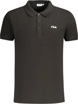 Fila Sunchon Polo Shirt - Heren - Polos - Zwart - M - Katoen - Tops