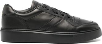 Doucal's Sneaker - Heren - Sneakers - Zwart - 44 EU - Leer - Schoenen