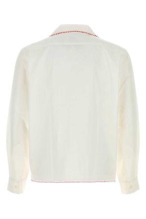 Bode Redbud Shirt - White