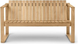 Carl Hansen & S&oslash;n BK12 Lounge Sofa, Teak unbehandelt