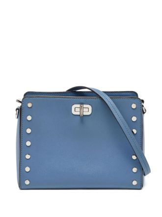 Michael Kors leather shoulder bag - women - Nylon/Leather - One Size - Blue