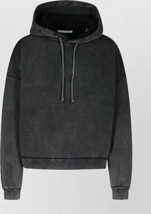 Acne Studios hooded sweater drawstring ribbed cuffs