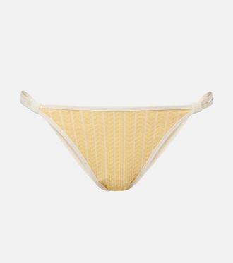 Eres Sunscreen striped bikini bottoms
