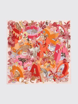 Ferragamo Scarf Woman color Pink