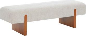 Safavieh Couture Kandiss Linen Bench