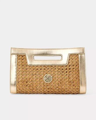 Lilly Pulitzer Liza Cane Clutch