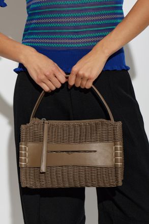 J.W.Anderson Bag Woven Loafer, Womens, Brown