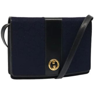 Gucci Pre-owned Tela borse-gucci - - Pre-owned - Donna - Blu - ONE SIZE