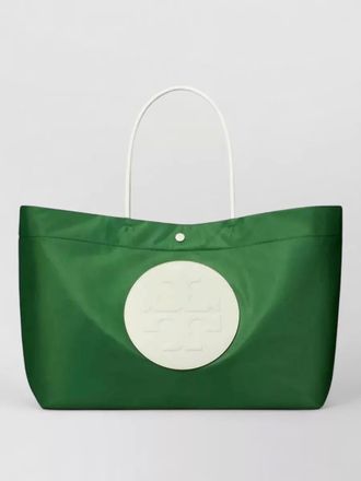 Tory Burch ella twist reversible dual tone tote bag
