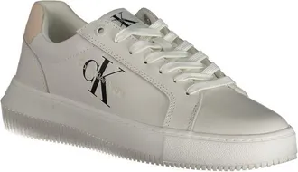 Calvin Klein Logo Sneaker - White