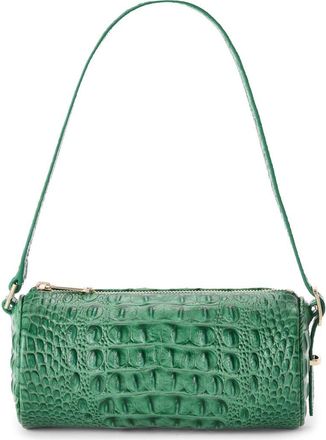 Brahmin Billie Croc Embossed Leather Barrel Bag in Palm at Nordstrom
