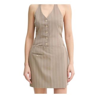 Sams&oslash;e & Sams&oslash;e Falda Saneem - Skirts - Mujer - Beige - XS