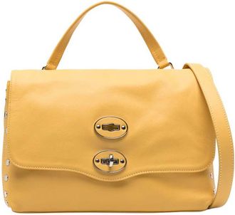 Zanellato Yellow Postina Baby Medium Satchel