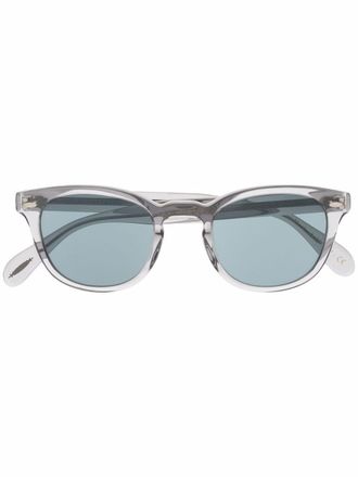 Oliver Peoples Occhiali da sole tondi Sheldrake - Grigio