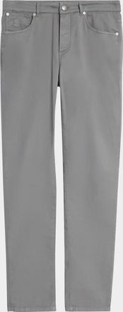 Brunello Cucinelli Men & apos;s Straight Fit Stretch Five-Pocket Pants