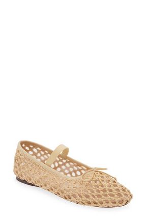 Loeffler Randall Leonie Soft Ballet Flat in Natural at Nordstrom, Size 6.5