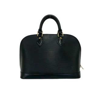 Louis Vuitton Pre-owned Handbags, female, Black, Size: ONE SIZE Pre-owned Alma Epi Leather Handbag