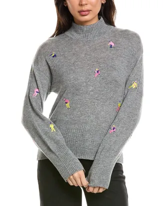 Brodie Multicolor Mini Skier Wool & Cashmere-Blend Sweater