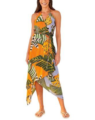 Farm Rio Farm Rio Striped Bananas Cover Up