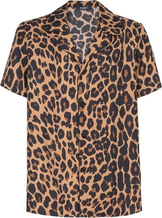 Balmain Camicia in seta - Toni neutri