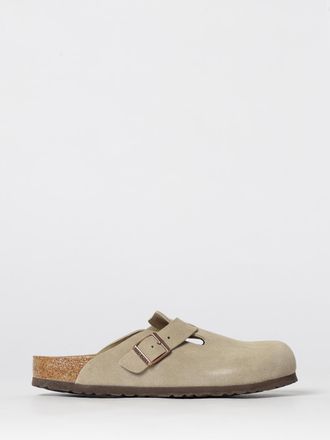 Birkenstock Mules Boston Birkenstock in camoscio