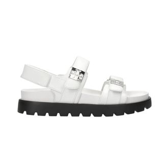 Tory Burch Tory Burch, Flat Sandals, female, White, Size: 10 US Platform Flat Sandal