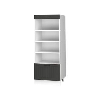 Vicco Estanter&iacute;a De Cocina Fame-line, Gris Oscuro/blanco, 60 Cm, Vicco