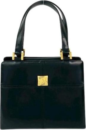 Saint Laurent Pre-owned Handbags, female, Black, Size: ONE SIZE Pre-owned Vintage Handbag