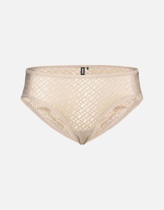 HUGO BOSS Womens B-Lace Brief, Open Beige - Tan - Size: 12