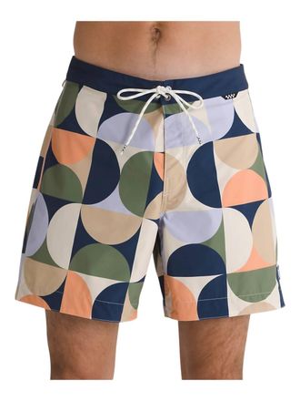 Vans Ever-Ride Printed 17 Boardshort In Incense